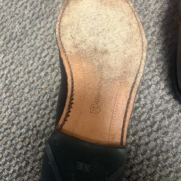 Allen Edmonds Grayson Black Leather Tassel Slip On Office Dapper Loafers 10 main image 6